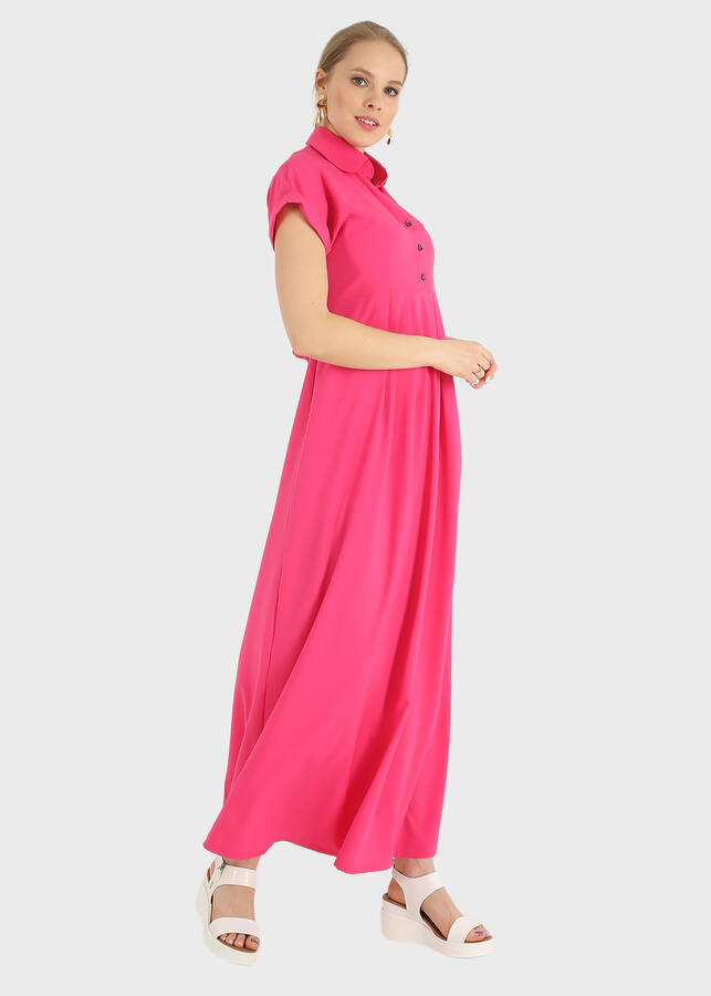 Платье &quot;Аламанни&quot; для беременных и кормящих; цвет: фуксия