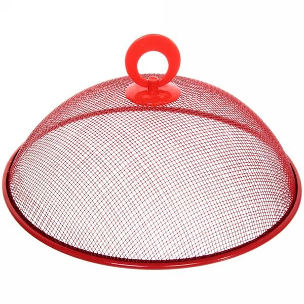 Крышка сетка. Крышка-брызгоулавливатель sprazzo,диа 29 см, тм mallony. Крышка сетка. Крышка-сетка от брызг с ручкой, 29см, металл. Крышка сетка.