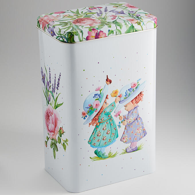 рязанская фабрика жестяной упаковки. горошек для сыпуч. банка "пионы" п67*98h69v040-01479. жестяные банки для хранения. банка "бута" 67*98*69 белая v=0.