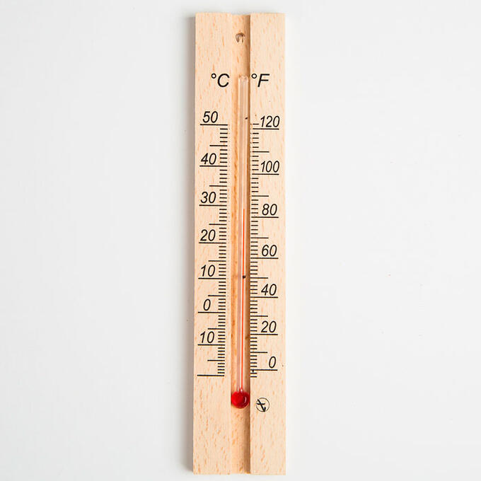 Термометр комнатный деревянный ТБ-206 230942 в блистере