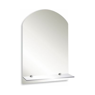 Зеркало «Арка», настенное, с полочкой, 39?59 см
