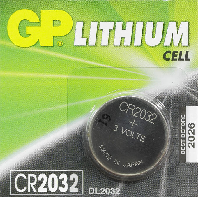 Батарейка CR2032 GP BC5
