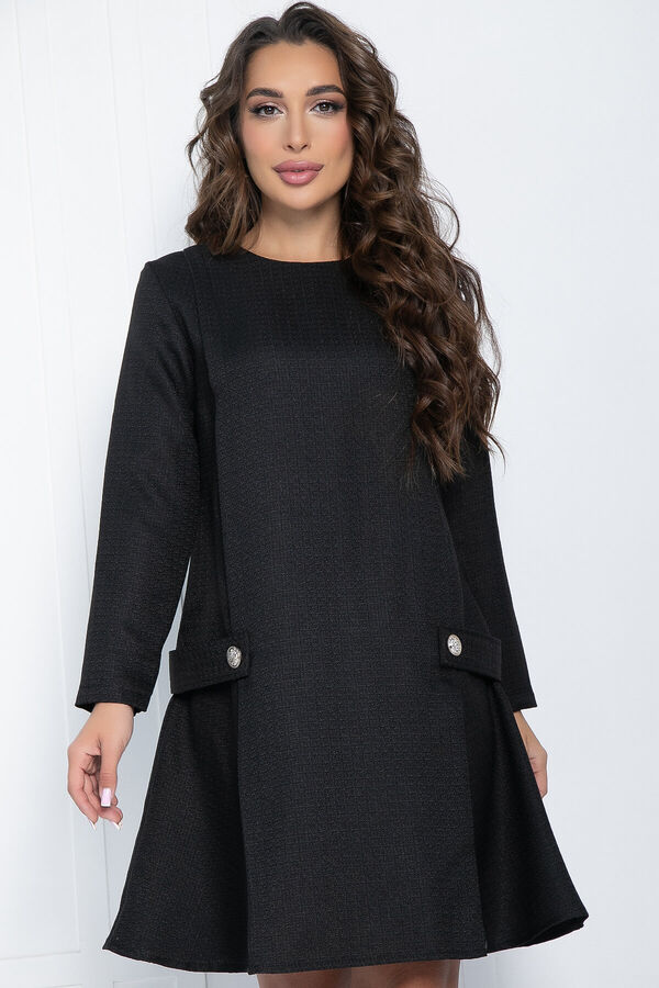 LT Collection Платье Анкор (черное) П11304