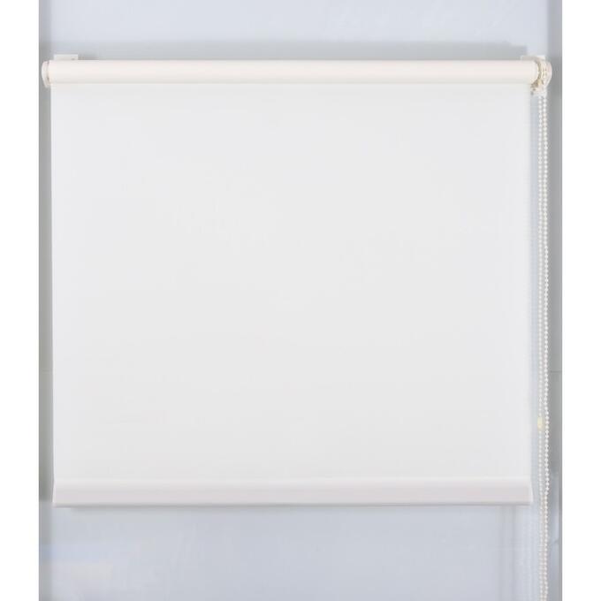 Рулонная штора «Простая MJ», размер 180х160 см, цвет ваниль