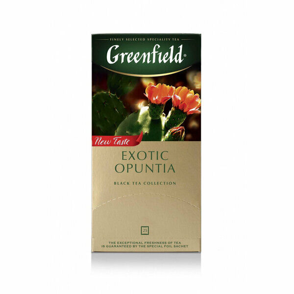 Greenfield Чай Гринфилд Exotic Opuntia  1,5г  1/25/10, шт