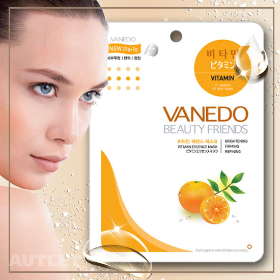 All New Cosmetic Vanedo Beauty Friends Антиоксидантная маска для лица с витаминной эссенцией 25 гр