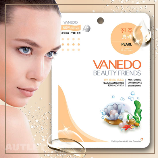All New Cosmetic Vanedo Beauty Friends Регенерирующая маска для лица с эссенцией жемчуга 25 гр