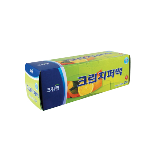 Clean Wrap Плотные полиэтиленовые пакеты на молнии (18 см х 20 см)  20 шт. 30