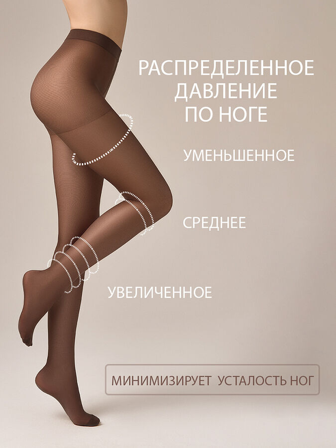 omsa Колготки Attiva 40  эластичные поддерживающие колготки, корректирующими штанишками