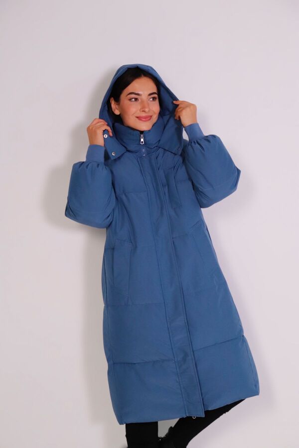 martichelli 8450 Пуховик синий (остаток: 46, 48)