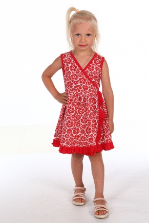 Платье детское кулирка &quot;№1.64&quot; размер 24-30, рост 74-116