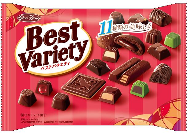 Конфеты с шоколадной глазурью Ассорти &#039;BestVariety&#039;180 гр 1/14