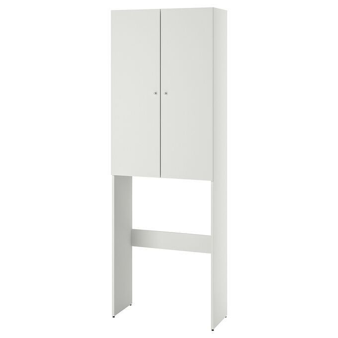 IKEA NYSJÖN, шкаф для стиральной машины, белый, 65x190 см