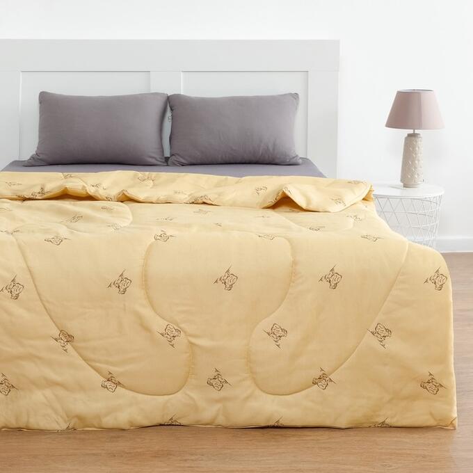 Эдем Одеяло Овечья шерсть 172x205 см, полиэфирное волокно 200 гр/м, пэ 100%