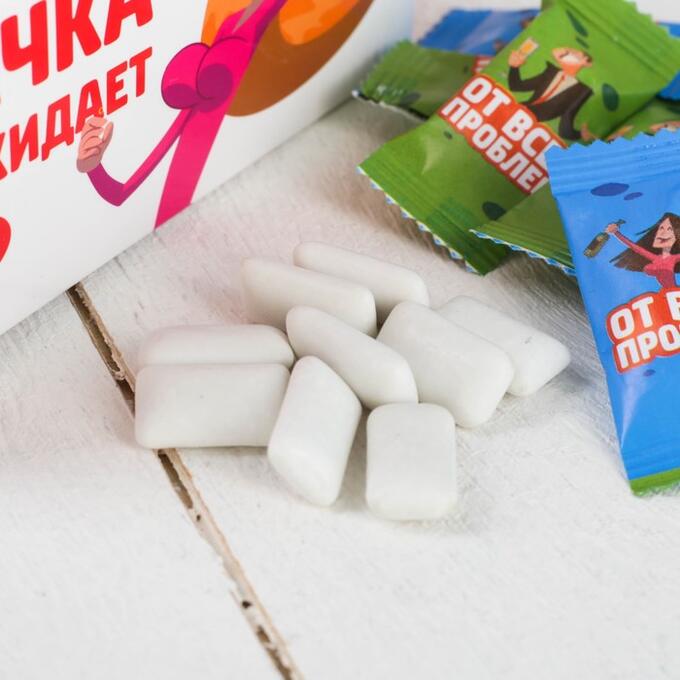Цветные подушечки жвачки