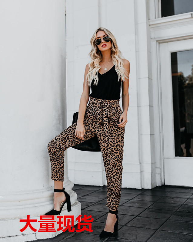 Леопардовые штаны