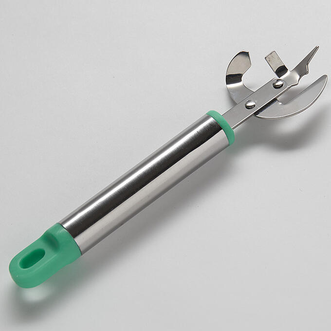 Консервный нож с ручкой из нержавеющей стали BE-5296 мятный