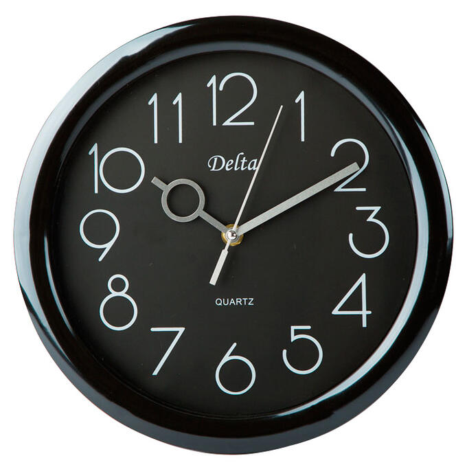 Часы настенные 28 см DT-0127 черные