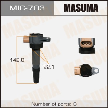 Катушка зажигания MASUMA,  GRAND VITARA/ JB424, SX4