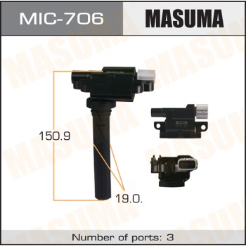 Катушка зажигания MASUMA,  SX4/ M16A