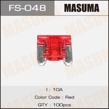 Предохр. MASUMA Флажковые mini, для NEW моделей   10А  (уп.100шт)