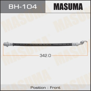 Шланг тормозной MASUMA T-  /front/  Mark II GX105,115, Crown JZS153,157, 173, 179 BH-104