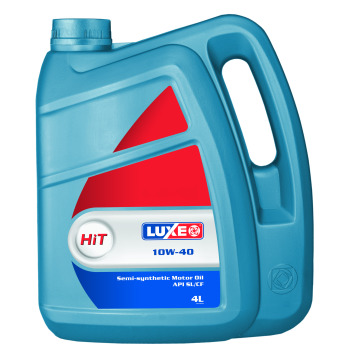 Масло моторное LUXE HIT 10W40 SL/CF полусинтетика 4л (1/4)