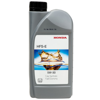Масло моторное HONDA HFS-E 5W30 SN/GF-5 бензин, синтетика 1л (1/12)