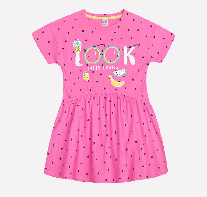 Платье для девочки Crockid К 5493 арбуз на розовом облаке к1234