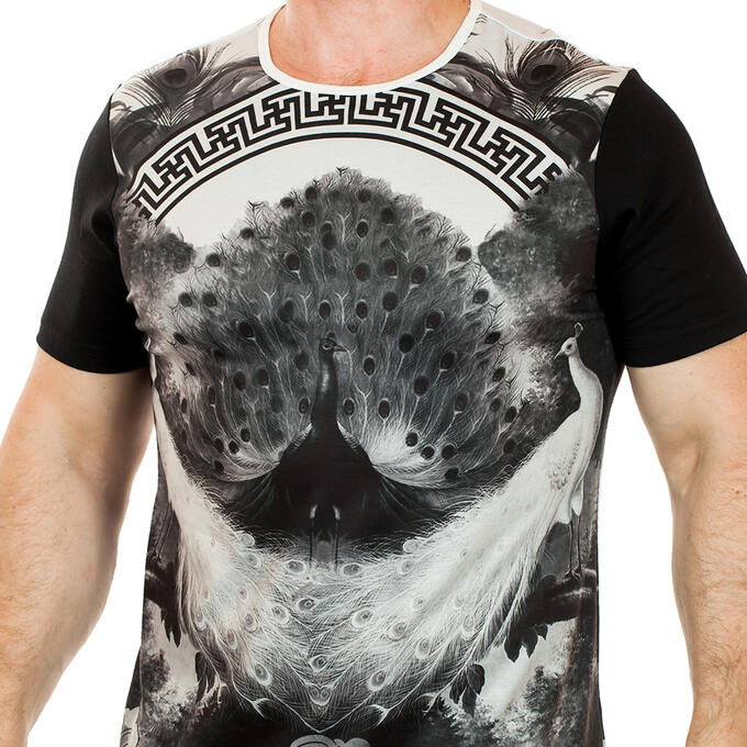 Модная футболка для мужчин от ТМ Splash – оригинальный принт для ценителей эксклюзивного дизайна 119 ОСТАТКИ СЛАДКИ!!!!