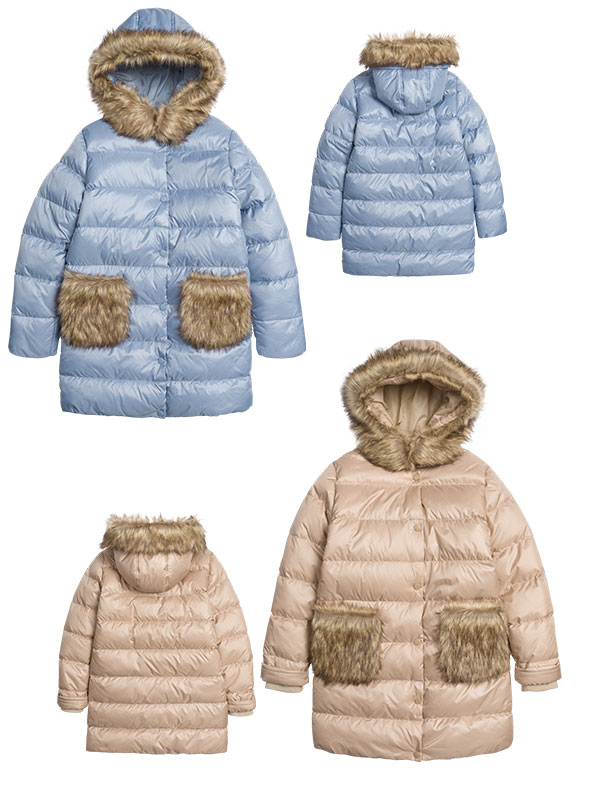 GZFL4003 пальто для девочек (1 шт в кор.) &quot;TM Pelican&quot;