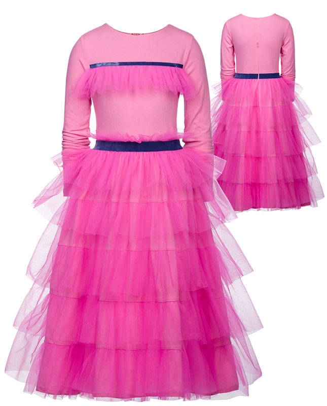 GFDJ4007 платье для девочек (1 шт в кор.) ТМ Pelican