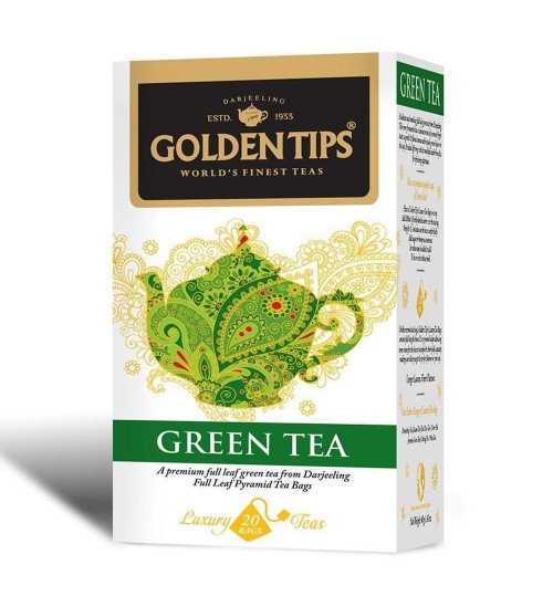 Чай зеленый цельный лист Green Tea Full Leaf Pyramid 20 ф/п