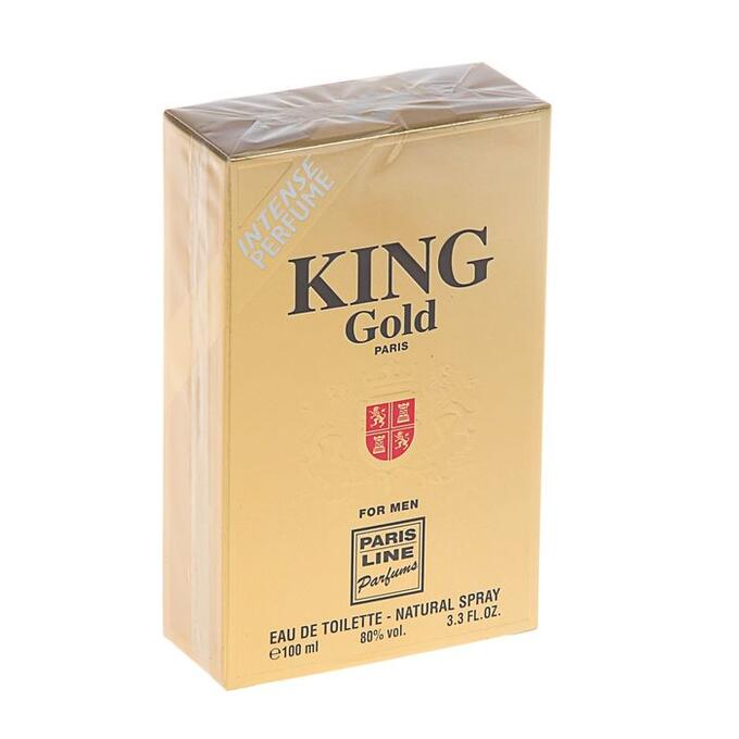 СИМА-ЛЕНД Туалетная вода мужская King Gold Intense Perfume, 100 мл