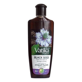 Масло для волос Dabur Vatika Naturals ЧЁРНЫЙ ТМИН, 200мл. Купите масло, которое предупредит возникновение проблем с кожей головы