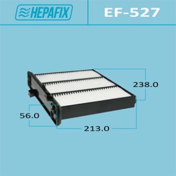 Салонный фильтр AC-527 HEPAFIX (1/22) EF-527