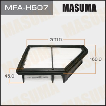 Воздушный фильтр LHD  MASUMA   HONDA/  CIVIC/ V1400   09-     (1/40)