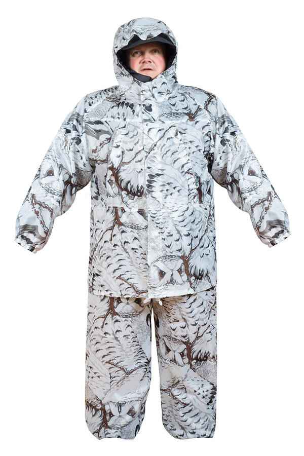 Зимний камуфляжный Маскхалат “Сова&#039; тафета