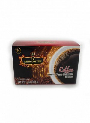 Кофе растворимый черный  King Coffe 15*2 гр