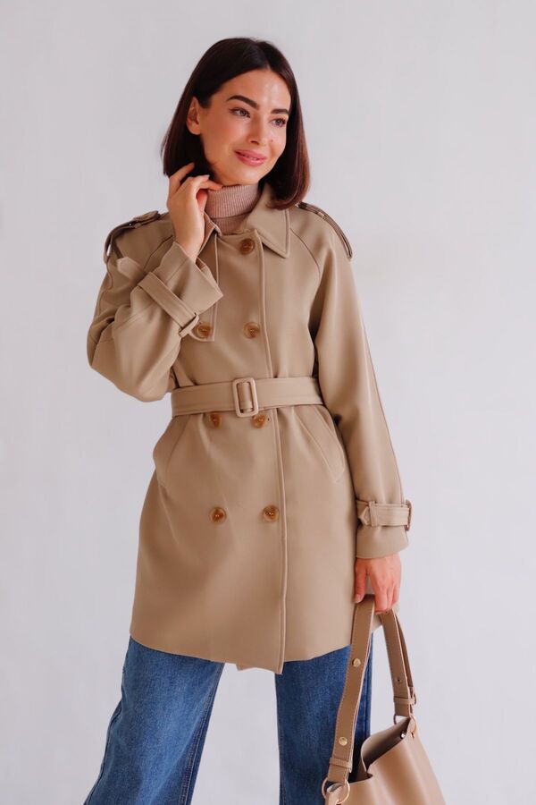 martichelli 8509 Куртка в бежевом оттенке (остаток: 52-54)