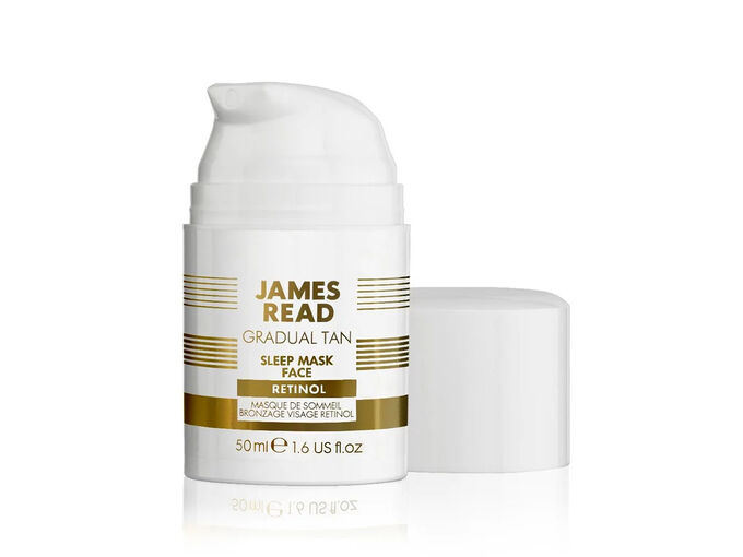 James Read JR Ночная маска для лица уход и загар  с ретинолом Sleep Mask Face With Retinol 50 мл