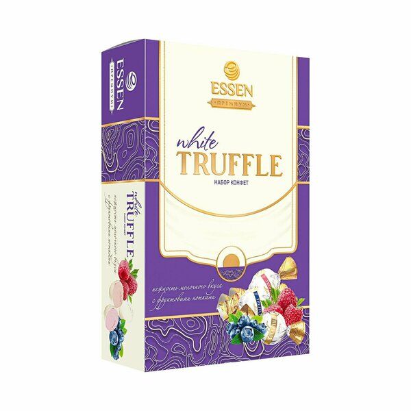 Махеевъ Махеев Конфеты &quot;TRUFFLE WHITE&quot;/ТРЮФЕЛЬ БЕЛЫЙ коробка 180г (1/13)