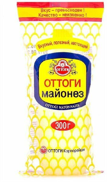 Ottogi Майонез Оттоги 300г (1/16) Золотой