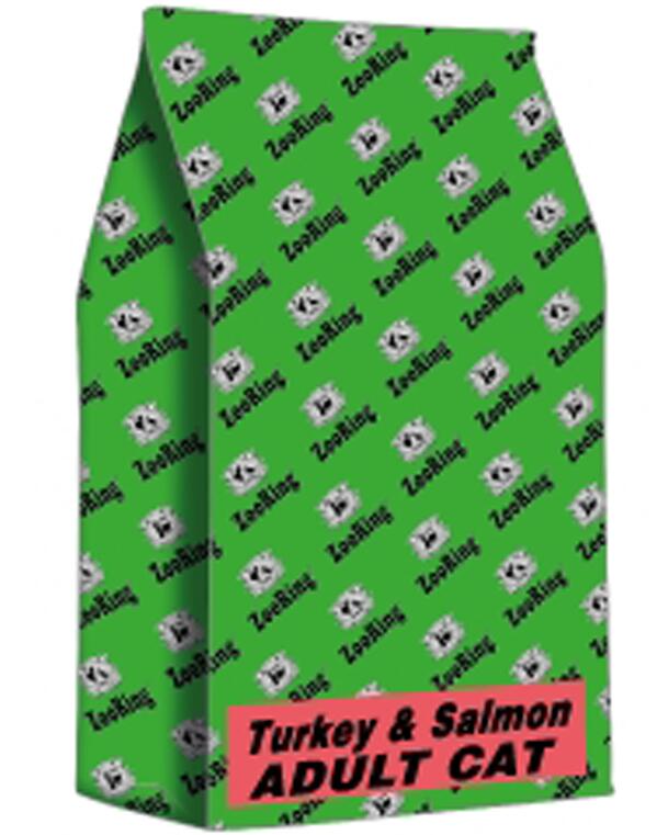 ZR ADULT CAT Turkey&amp;Salmon 1,5 кг. суперпремиум с пробиотиком для взрослых кошек.