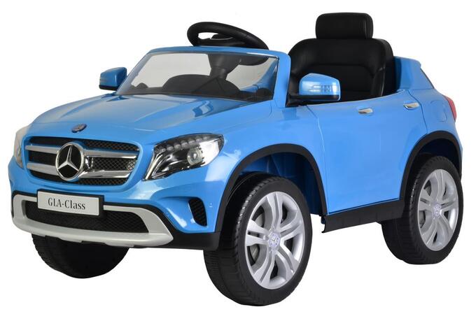 Машина на аккумуляторе для катания детей 653R Mercedes Benz (синяя)