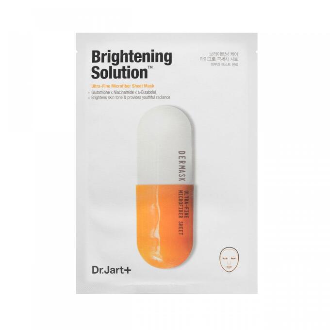 DR. JART+ Dermask Micro Jet Brightening Solution Mask Тканевая маска с осветляющей эссенцией с эффектом интенсивного детокса