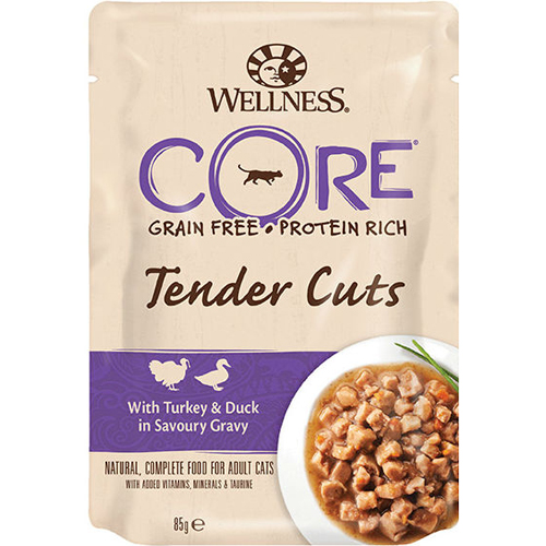 Wellness Core Пауч Индейка с уткой в соусе для кошек