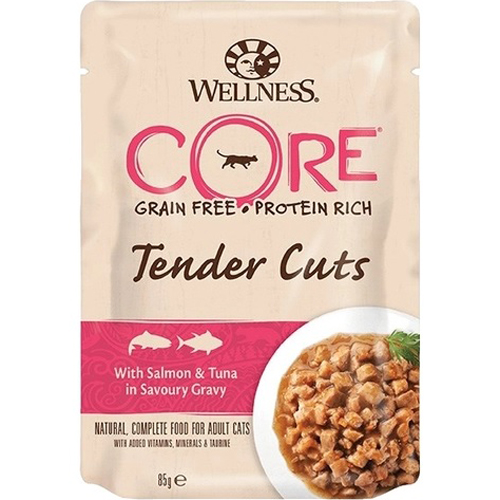 Wellness Core Пауч Лосось с тунцом в соусе для кошек