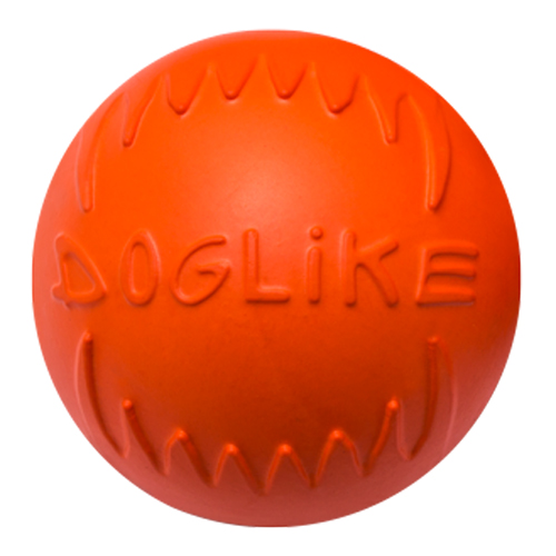 Doglike Игрушка д/соб Мяч средний оранжевый 8,5см (1/25)