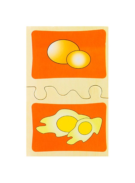 Wood Toys™ Пазлы малые Половинки Яйцо